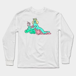 Gilly Serpent Goddess Long Sleeve T-Shirt